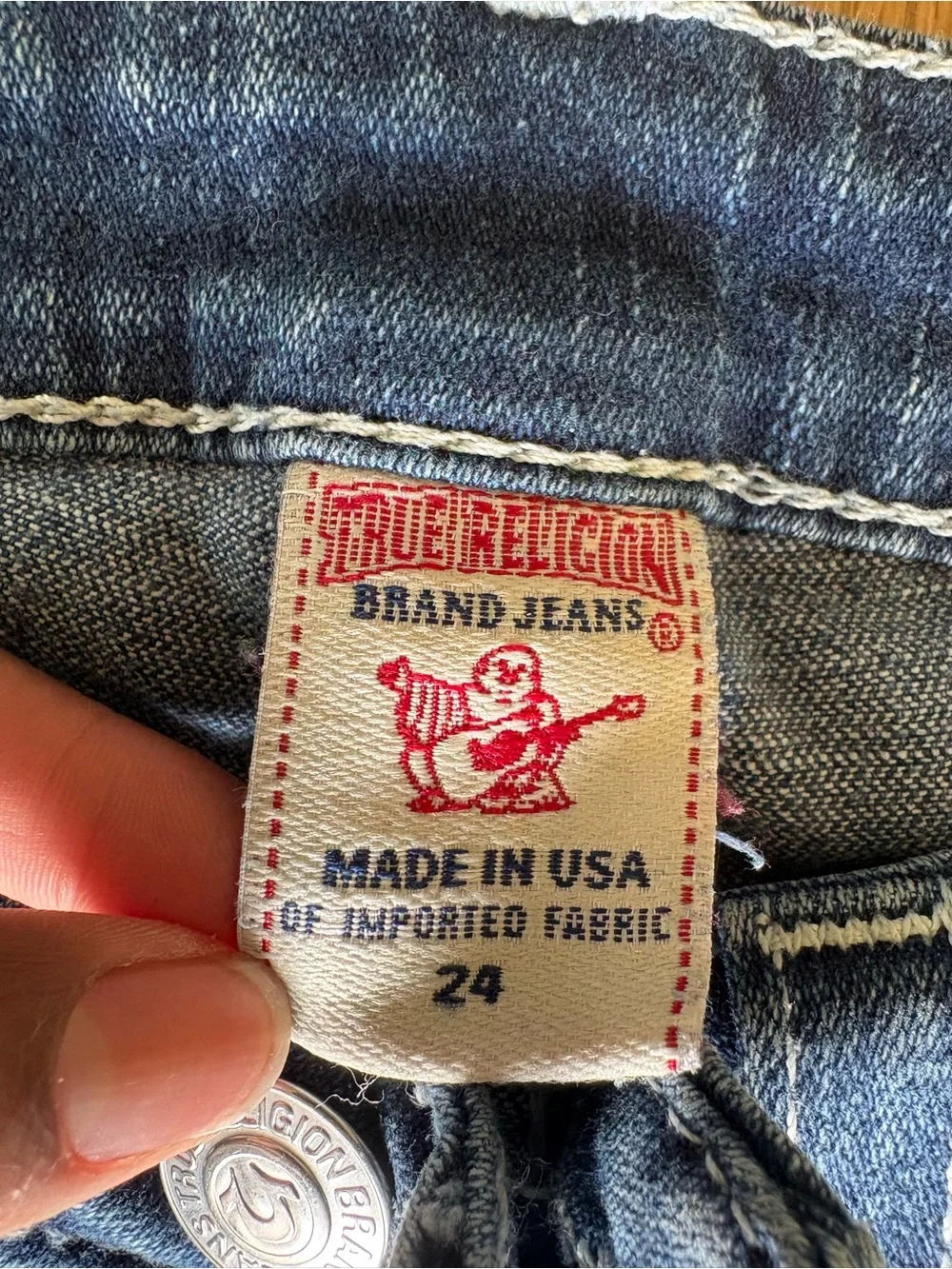 True Religion straight leg